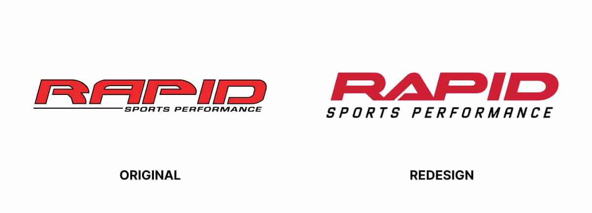 Graphic design for Rapid Sports Performance logo